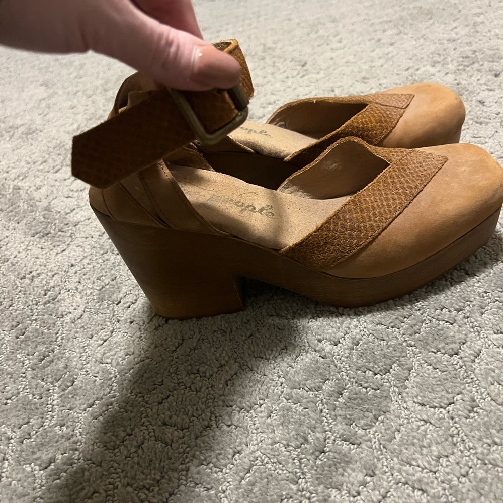Free People Clog, Size 39